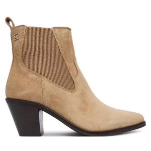 Obrázek produktu Polokozačky Tommy Hilfiger Suede Western Chelsea Boot FW0FW09581 Béžová