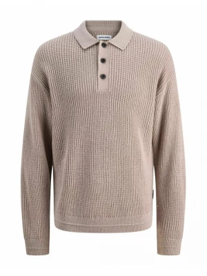 Obrázek produktu Polotričko Jack&Jones melírovaná světle hnědá