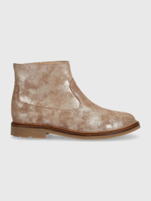 Obrázek produktu Pom D'api Dětské semišové boty SISTER BOOTS béžová