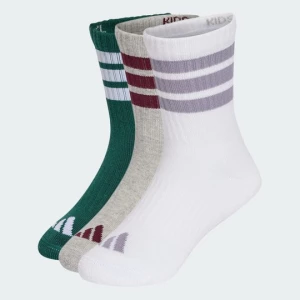 Obrázek produktu Ponožky 3-Stripes Cushioned Kids– 3páry Adidas