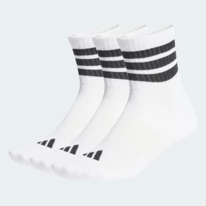 Obrázek produktu PONOŽKY 3 STRIPES CUSHIONED SPORTSWEAR MID CUT – 3 PÁRY Adidas