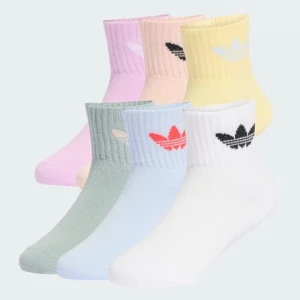 Obrázek produktu Ponožky Ankle –⁠⁠⁠⁠⁠⁠ 6 párů dětí Adidas růžová