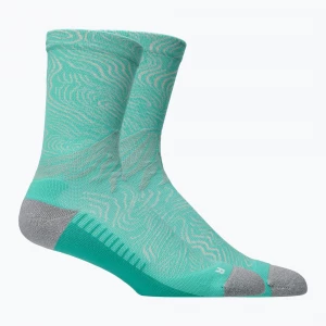 Obrázek produktu Ponožky ASICS Fujitrail Graphic Crew aurora green / light dust fialová