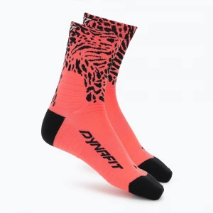 Obrázek produktu Ponožky DYNAFIT Run Wild Mid ultra coral / 0910 Červená