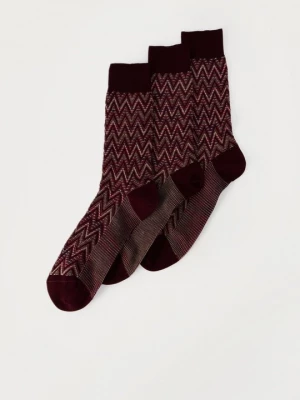 Obrázek produktu Ponožky Missoni tmavě červená