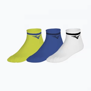 Obrázek produktu Ponožky Mizuno Training Mid With Line 3 pairs lightning yellow / ultramarine