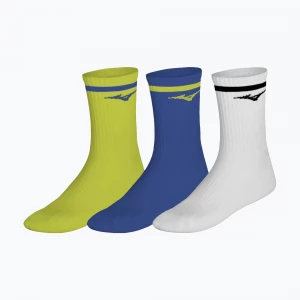 Obrázek produktu Ponožky Mizuno Training With Line 3 pairs lightning yellow / dazzling blue