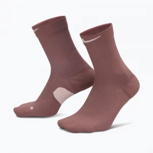 Obrázek produktu Ponožky Nike Running Midweight Crew tattoo / particle rose / particle rose Hnědá
