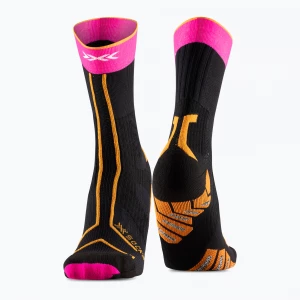 Obrázek produktu Ponožky X-Socks Trailrun Terraskin Expert Crew x black / fluo pink / blazing orange