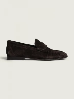 Obrázek produktu Posa mokasíny dámské semišové Penny Loafer hnědá
