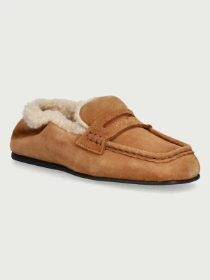 Obrázek produktu Posa mokasíny dámské semišové Penny Loafer hnědá