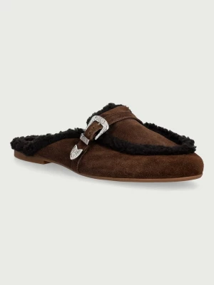 Obrázek produktu Posa pantofle dámské semišové Aspen Mule hnědá