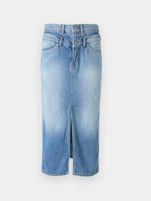 Obrázek produktu Pouzdrová sukně Pepe Jeans modrý denim