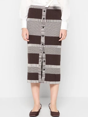 Obrázek produktu Pouzdrová sukně Proenza Schouler tmavě hnědá