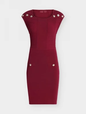 Obrázek produktu Pouzdrové šaty Guess bordó
