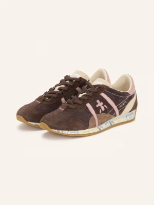 Obrázek produktu Premiata Sneakersy Jacky tmavě červená / tmavě hnědá / starorůžová