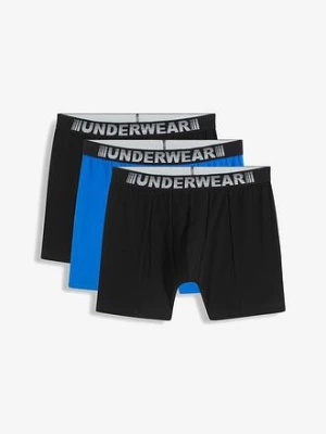 Obrázek produktu Přiléhavé boxerky, středně dlouhé, s bavlnou (3 ks v balení) BonPrix