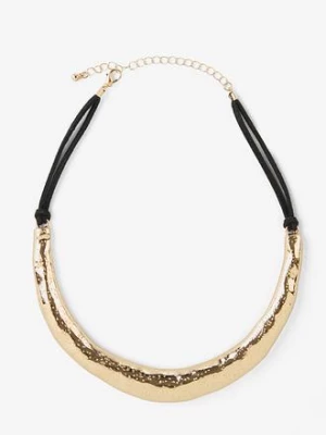Obrázek produktu Přiléhavý náhrdelník choker s tepaným kovovým prvkem BonPrix