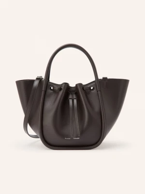 Obrázek produktu Proenza Schouler Kabelka Přes Rameno tmavě hnědá / stříbrná