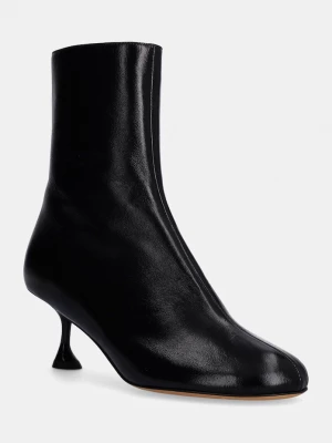 Obrázek produktu Proenza Schouler Kožené kotníkové boty Proenza Schouler Tee Ankle černá