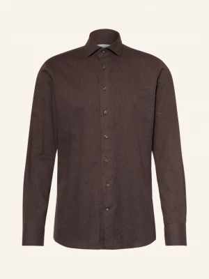 Obrázek produktu Profuomo Košile Slim Fit tmavě hnědá