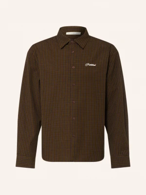 Obrázek produktu Prohibited Košile Slim Fit tmavě hnědá / hnědá / olivová