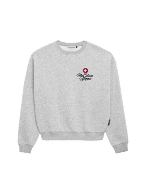 Obrázek produktu Prohibited Mikina 'The Swiss Yuppie Crewneck' šedý melír / černá
