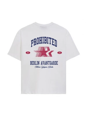 Obrázek produktu Prohibited Tričko 'Avantgarde' námořnická modř / červená / offwhite