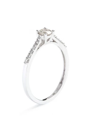 Obrázek produktu Prsten ATELIER DU DIAMANT stříbrná barva