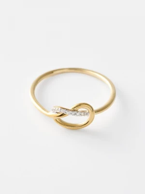 Obrázek produktu Prsten Diamant Exquis zlatá barva