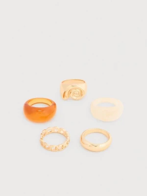 Obrázek produktu Prsten Even&Odd By Zalando zlatá barva