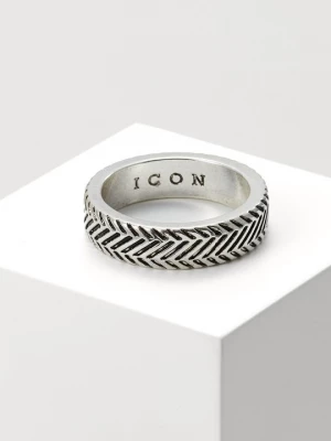Obrázek produktu Prsten Icon Brand stříbrná barva