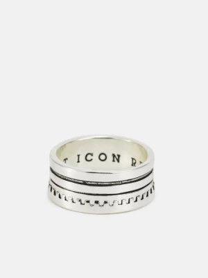 Obrázek produktu Prsten Icon Brand stříbrná barva