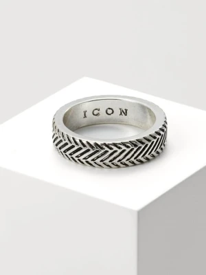 Obrázek produktu Prsten Icon Brand stříbrná barva