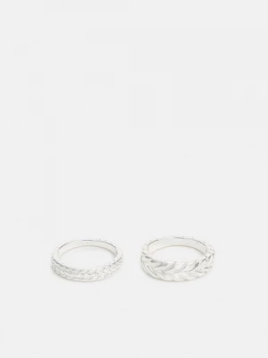 Obrázek produktu Prsten River Island stříbrná barva