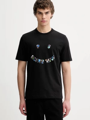 Obrázek produktu PS Paul Smith Bavlněné tričko PS Paul Smith černá