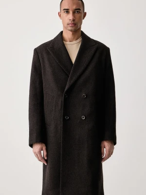 Obrázek produktu PS Paul Smith kabát pánský s vlnou hnědá