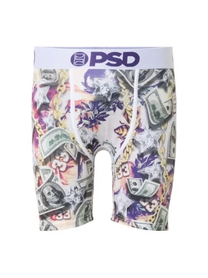 Obrázek produktu PSD Boxerky 'AJ' antracitová / fialkově modrá / bílá