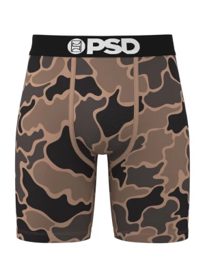 Obrázek produktu PSD Boxerky 'Duck Camo' hnědá / tmavě hnědá