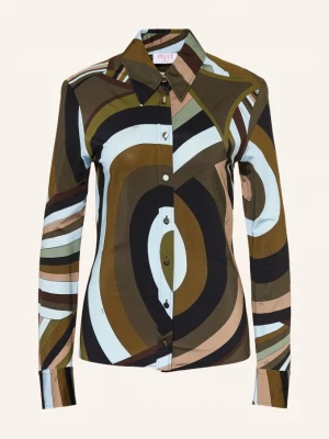 Obrázek produktu Pucci Dámská Košile Z Jersey olivová / světle hnědá / tmavě modrá
