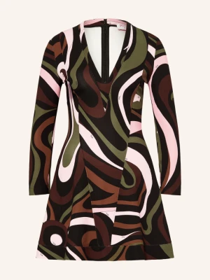 Obrázek produktu Pucci Šaty khaki / růžová / černá