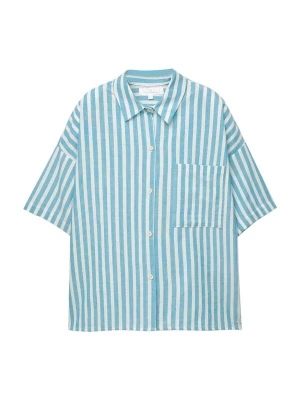Obrázek produktu Pull&Bear Halenka světlemodrá / bílá