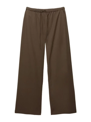 Obrázek produktu Pull&Bear Kalhoty hnědá / bílá