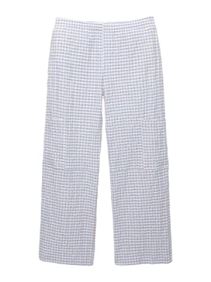 Obrázek produktu Pull&Bear Kalhoty  světlemodrá / světle hnědá / bílá