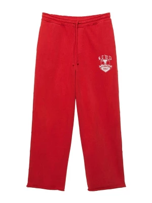 Obrázek produktu Pull&Bear Kalhoty 'VARSITY STWD' červená / offwhite