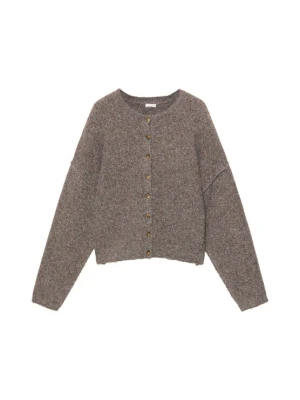 Obrázek produktu Pull&Bear Kardigan hnědý melír