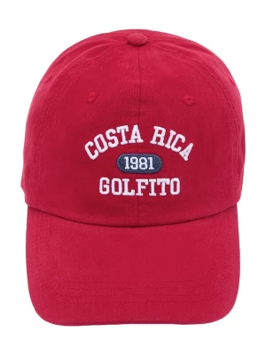 Obrázek produktu Pull&Bear Kšiltovka 'COSTA RICA' červená / bílá