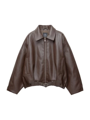 Obrázek produktu Pull&Bear Přechodná bunda čokoládová