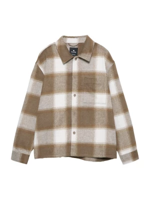 Obrázek produktu Pull&Bear Přechodná bunda písková / béžový melír / bílá