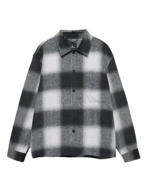 Obrázek produktu Pull&Bear Přechodná bunda šedá / černá / bílá